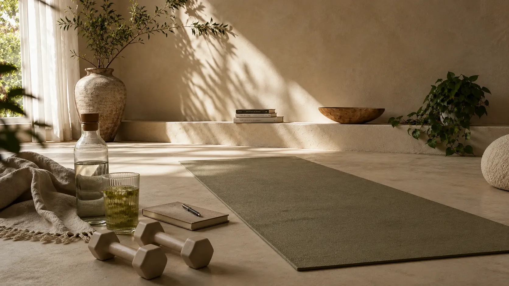 Becoming Elysian editorial wellness still life